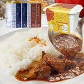 【レトルト】発熱剤付きレトルトカレー２種のフードボックスセット