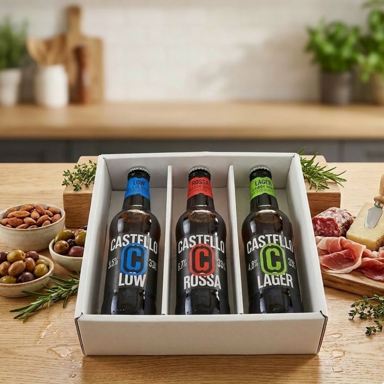 三笠会館セレクト　CASTELLO(カステッロ)シリーズ　瓶ビール　[3種3本セット]