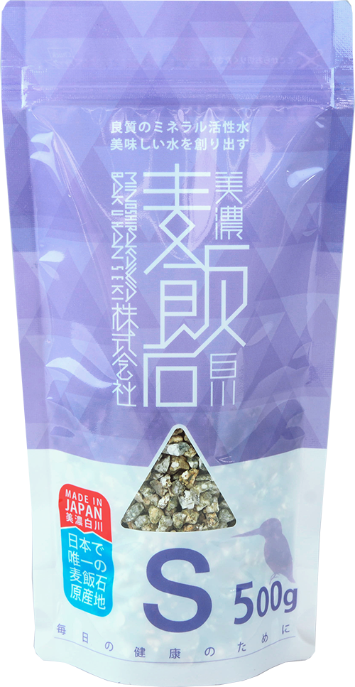 麦飯石 飲料用 Sサイズ 500ｇ 麦飯石 美濃白川麦飯石