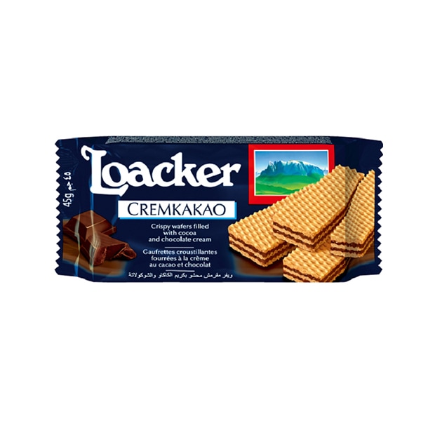 ロアカー ウエハースミニ クリームカカオ 45g