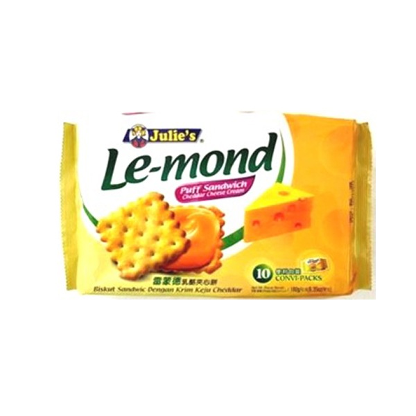 ルチールサンド ジュリーズ ル・モンド チェダーチーズサンド 144g | Tasty World!
