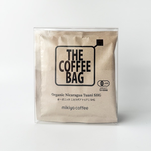 コーヒーバッグ オーガニック ニカラグア トゥアニ SHG 10g×4P