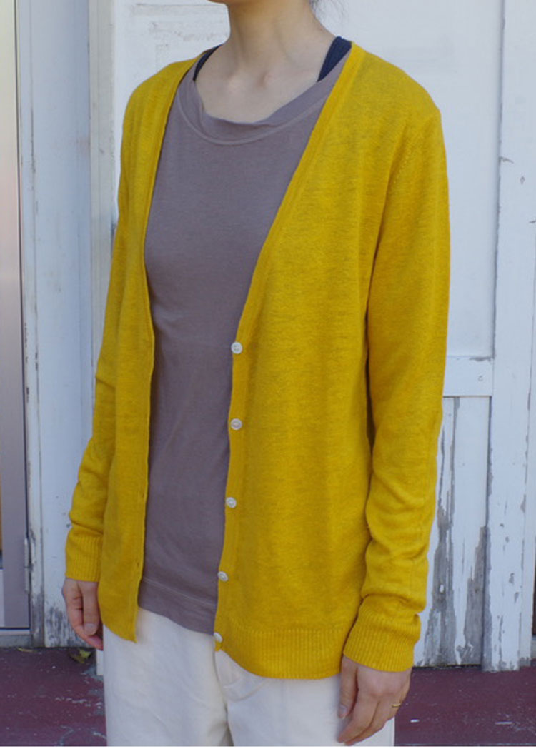 vital バイタル リネン カーディガン フーディ モード系 NARU(ナル) リバイバルリネン くるみカーディガン 655035