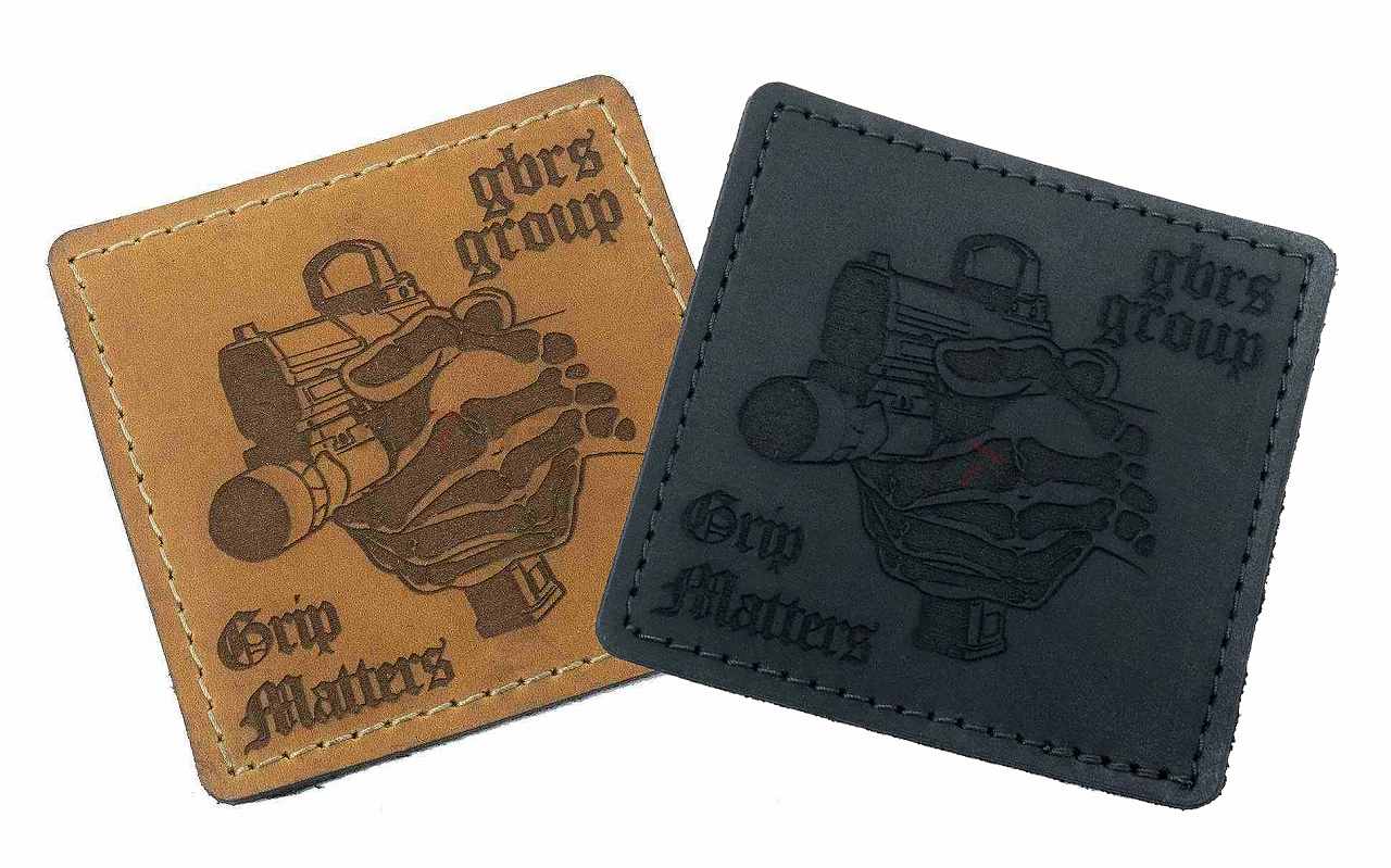 実物　FOG x Bald Bros レザーパッチ Forward Observations Group Bald Bros FOG Canoe Club Leather