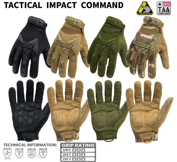 IRON CLAD タクティカル グローブ 日本正規ディーラー COMMAND TACTICAL