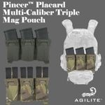 Pincer Placard Multi-Caliber Triple Mag Pouch / Pincer �ץ饫���� �ޥ�������С� �ȥ�ץ�ޥ��ݡ��� AGILITE