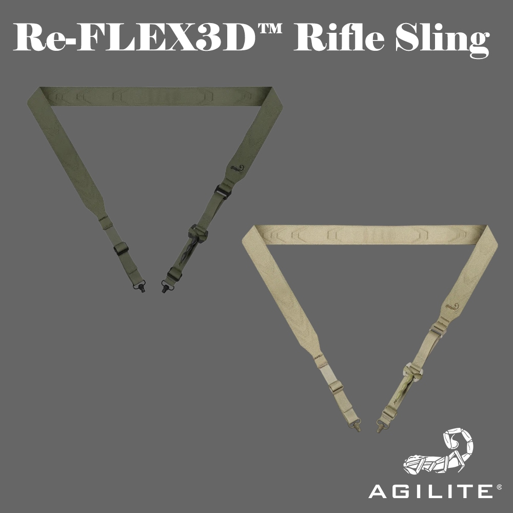 Re-FLEX3D Rifle Sling / QDバックル付き ライフルスリング AGILITE
