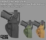 Kydex HDL Level III Low Ride Holster / �����ǥå��� ��٥뭷 �����饤�ɥۥ륹���� FRONT LINE HOLSTERS �����饨���ʪ