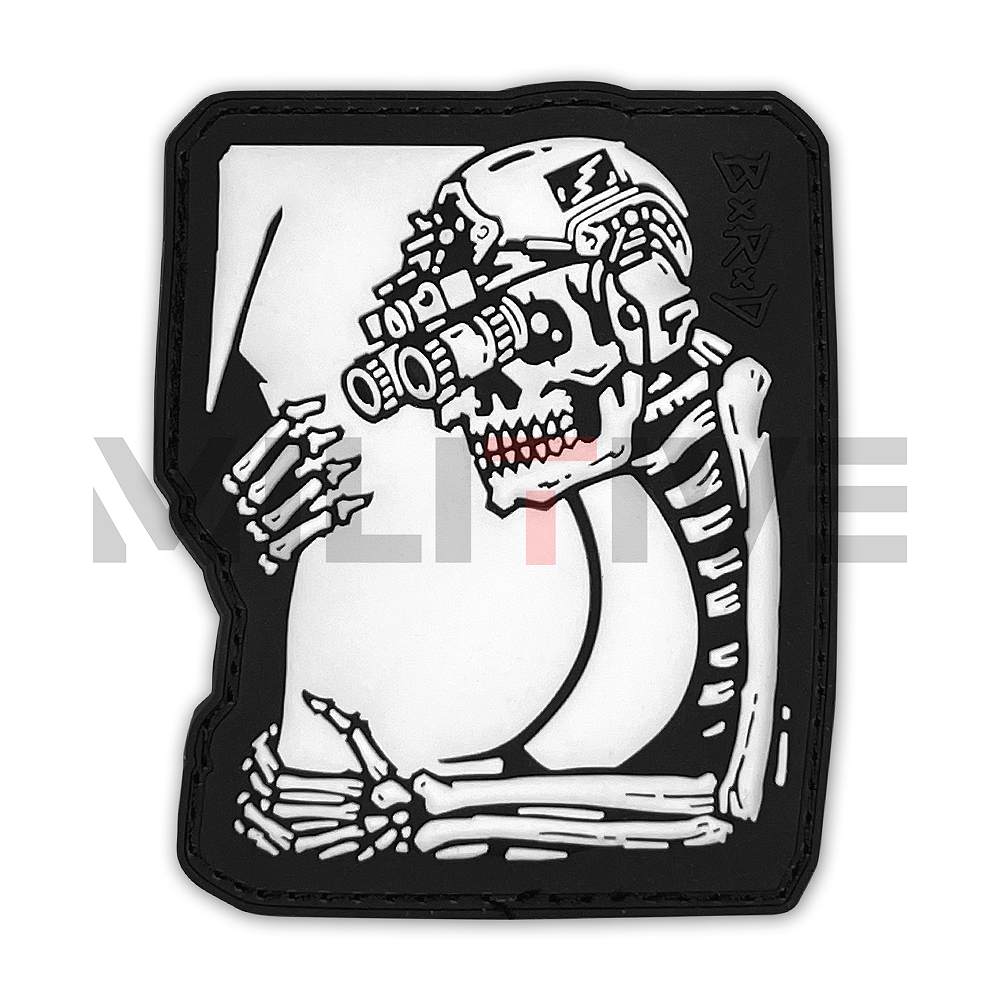 CREEPIN' PATCH GITD ��åڥ� �ƹ� Black Rifle Division ����������Ź