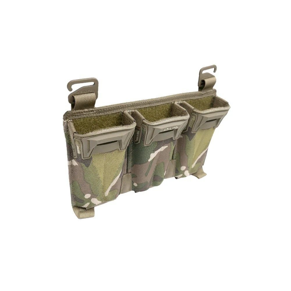 Pincer Placard Multi-Caliber Triple Mag Pouch / Pincer �ץ饫���� �ޥ�������С� �ȥ�ץ�ޥ��ݡ��� AGILITE