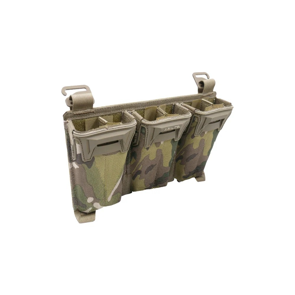 Pincer Placard Multi-Caliber Triple Mag Pouch / Pincer �ץ饫���� �ޥ�������С� �ȥ�ץ�ޥ��ݡ��� AGILITE
