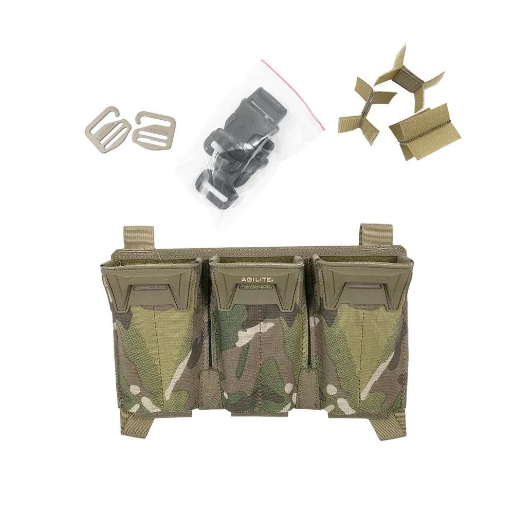 Pincer Placard Multi-Caliber Triple Mag Pouch / Pincer �ץ饫���� �ޥ�������С� �ȥ�ץ�ޥ��ݡ��� AGILITE