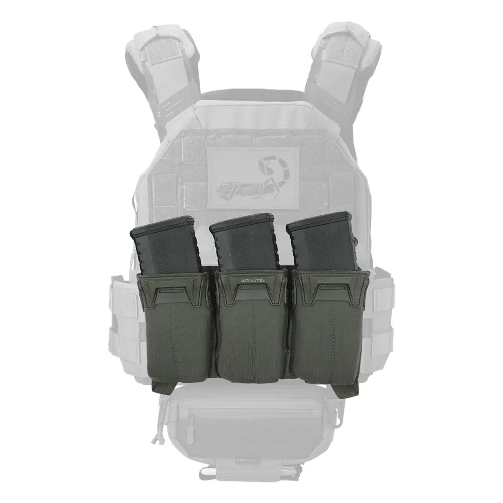 Pincer Placard Multi-Caliber Triple Mag Pouch / Pincer �ץ饫���� �ޥ�������С� �ȥ�ץ�ޥ��ݡ��� AGILITE