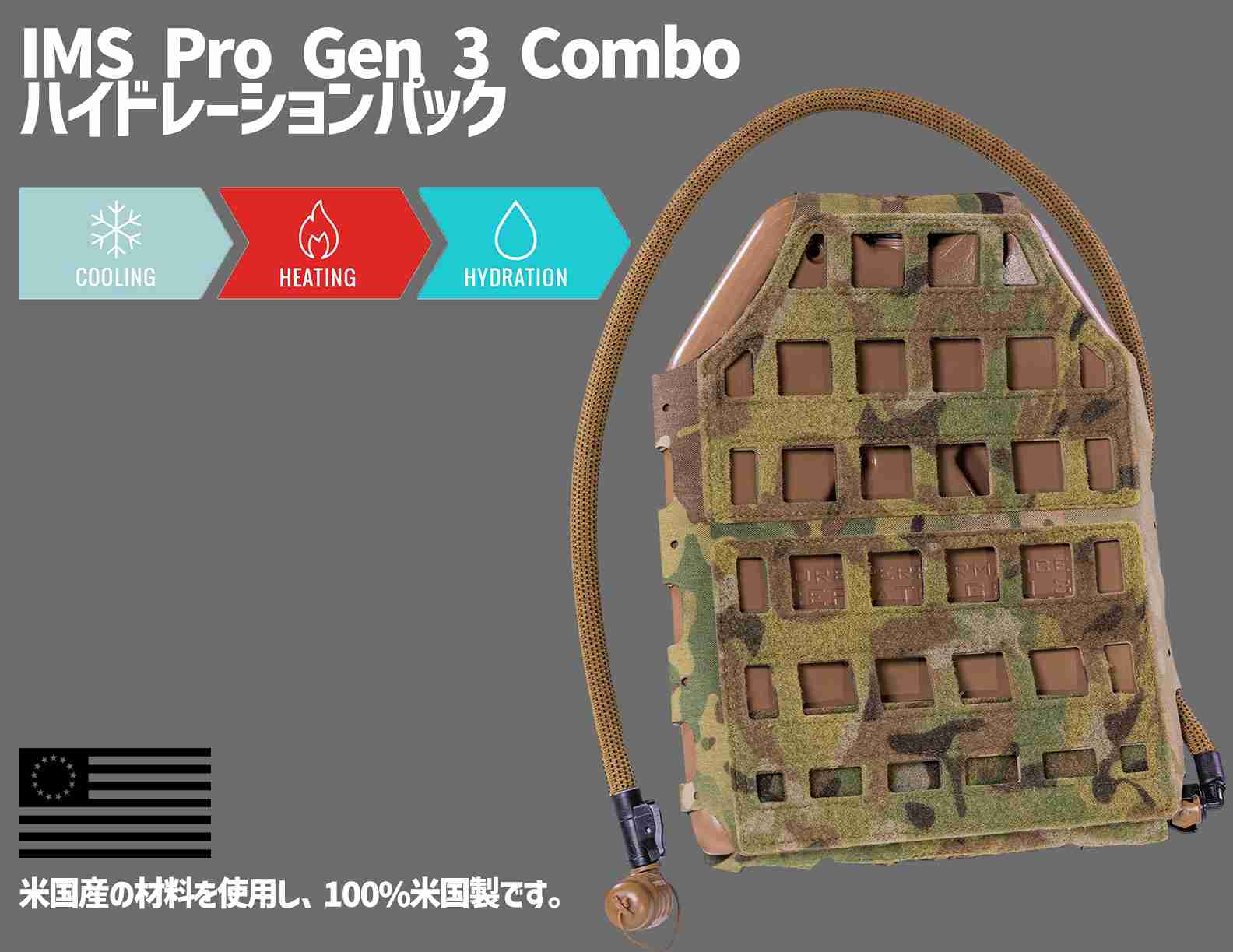 IMS Pro Gen 3 Combo �ϥ��ɥ졼����󥭥å� �ƹ�Qore Performance �ƹ��ü�����Ǽ��