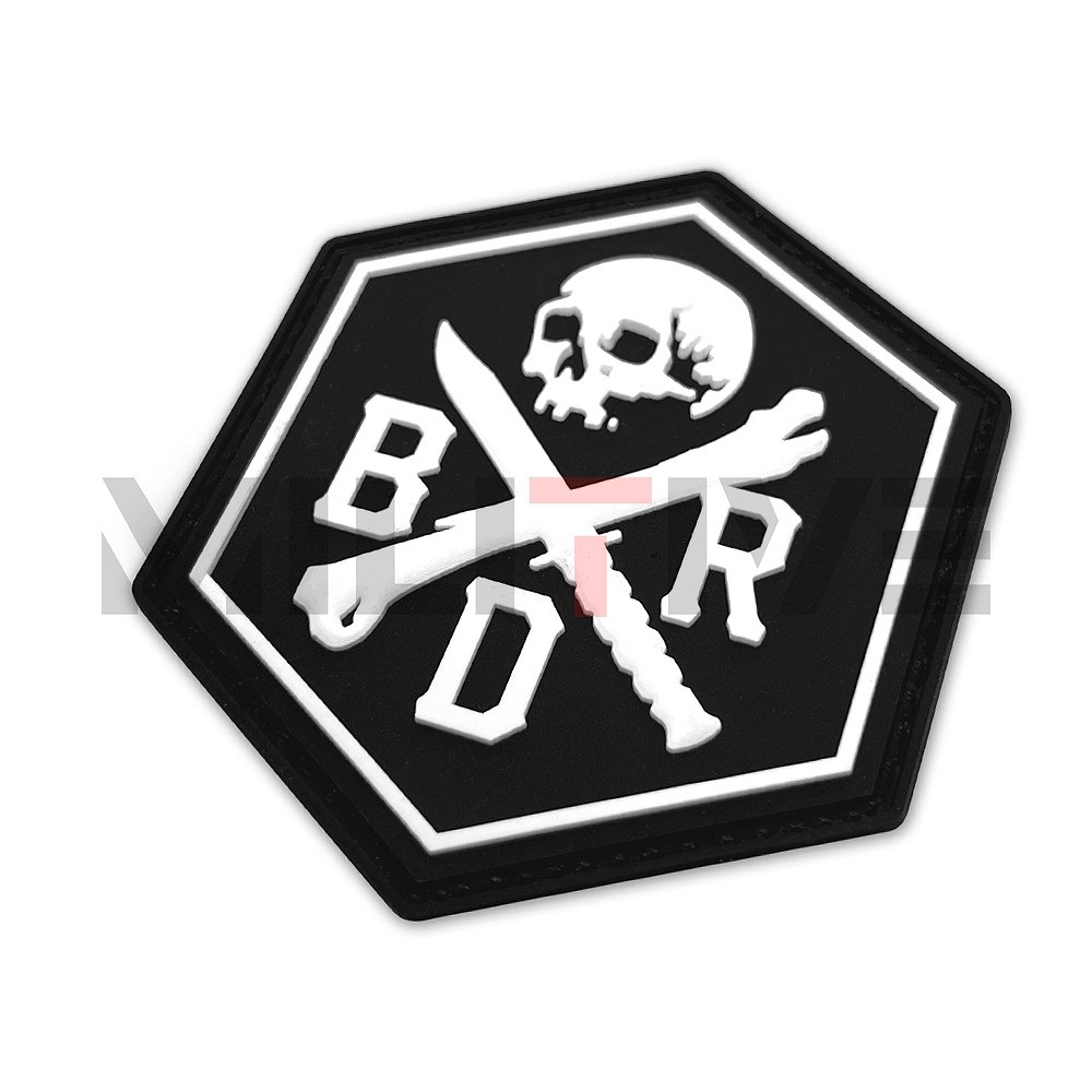 BRD HEX SKULL PATCH ��åڥ� �ƹ� Black Rifle Division ����������Ź