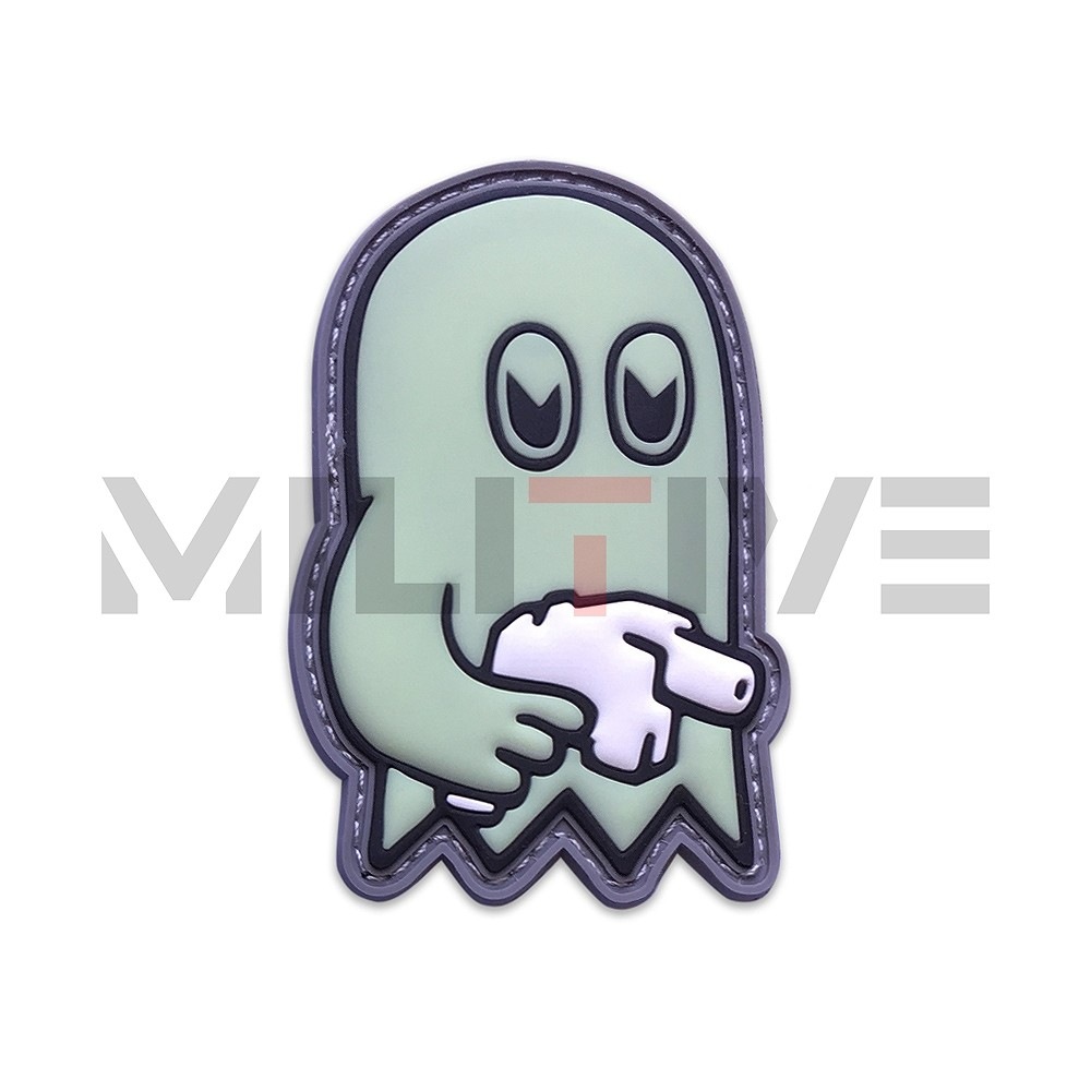 3D GHOST PVC PATCH GITD��ȯ���� ��åڥ� �ƹ� Black Rifle Division ����������Ź