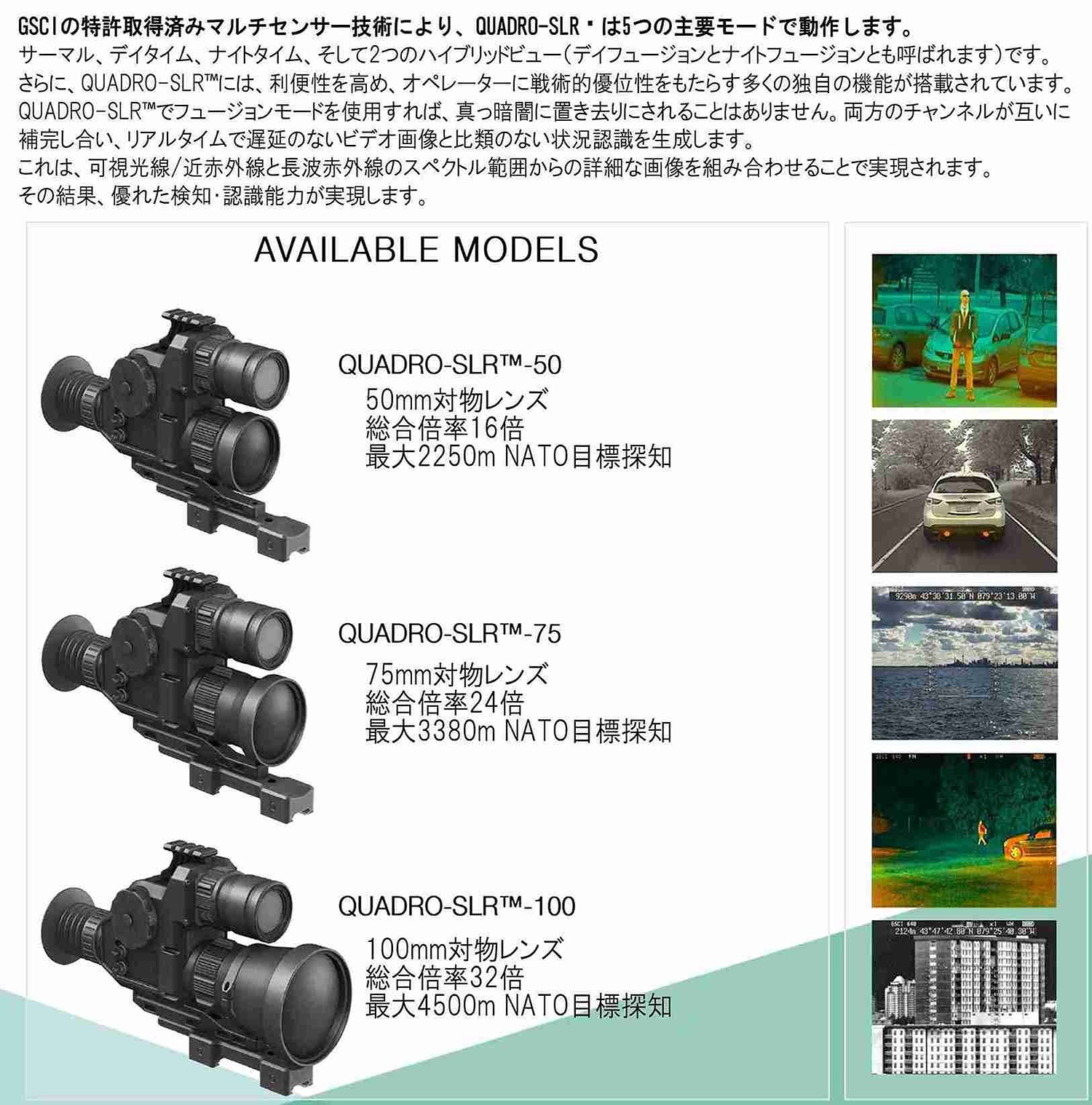 QUADRO-SLR / Fusion Weapon Sights �ե塼����󥦥��ݥ󥵥��� GSCI ADVANCED PHOTONICS 