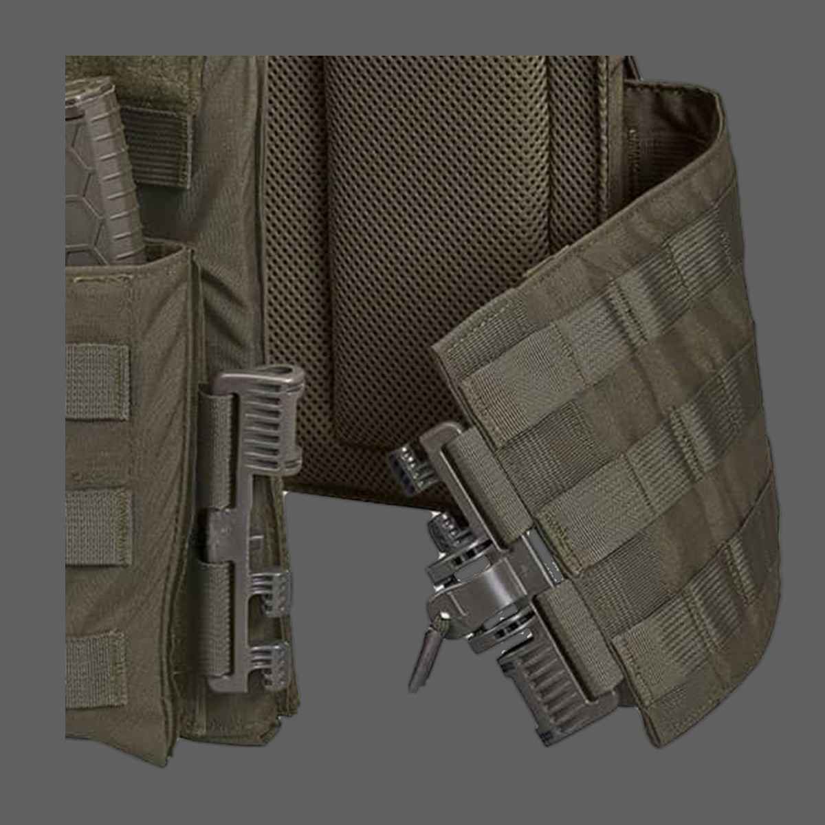 Modular Enhanced Armor Plate Carrier / MEAC �ץ졼�ȥ���ꥢ ��ʪUS Mil-Spec IR���� Chase Tactical �ƹ��������Ǽ��
