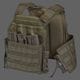 Modular Enhanced Armor Plate Carrier / MEAC �ץ졼�ȥ���ꥢ ��ʪUS Mil-Spec IR���� Chase Tactical �ƹ��������Ǽ��