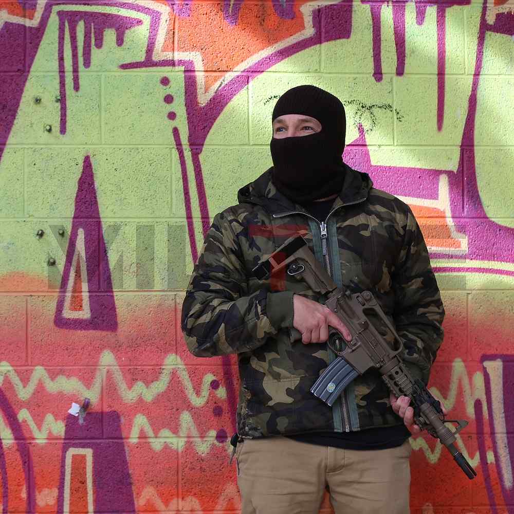 ONE HOLE BALACLAVA ���ۡ���Х饯��� �ƹ� Black Rifle Division ����������Ź