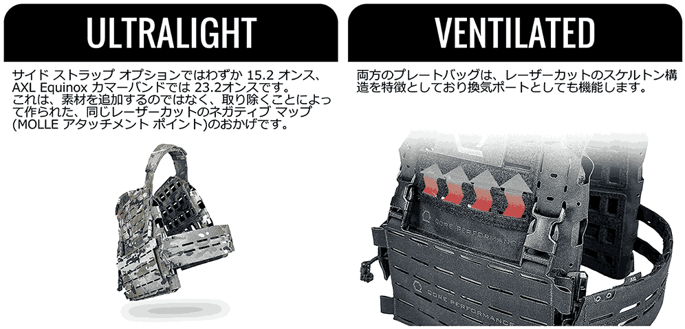 ICEPLATE EXO Gen 3 Ultralight Minimalist Plate Carrier - USMCA������ Ķ���̥ߥ˥ޥꥹ�� �ץ졼�� ����ꥢ  �ƹ�Qore Performance �ƹ��ü�����Ǽ��
