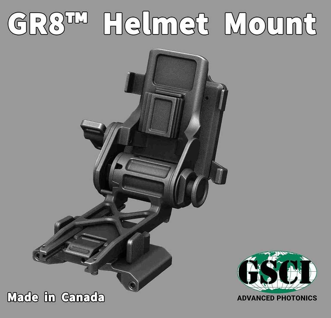 GR8 Helmet Mount / ���٤ʥ����ץ��ե����륷��饦���б��إ��åȥޥ���� GSCI ADVANCED PHOTONICS