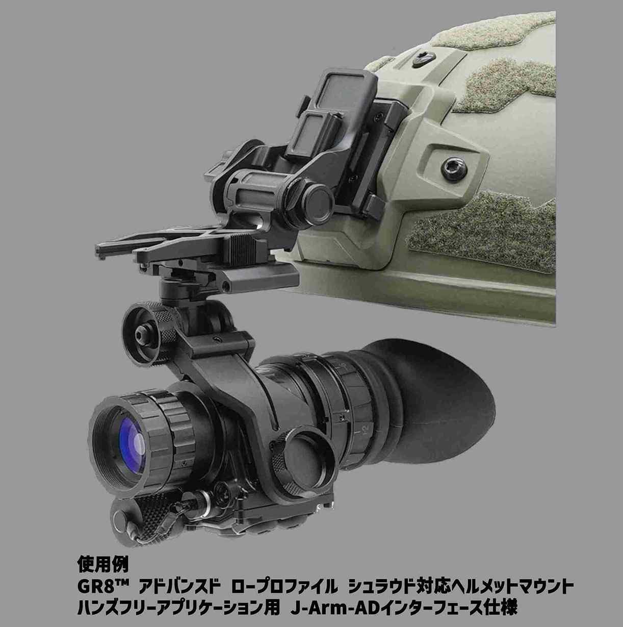 GR8 Helmet Mount / ���٤ʥ����ץ��ե����륷��饦���б��إ��åȥޥ���� GSCI ADVANCED PHOTONICS