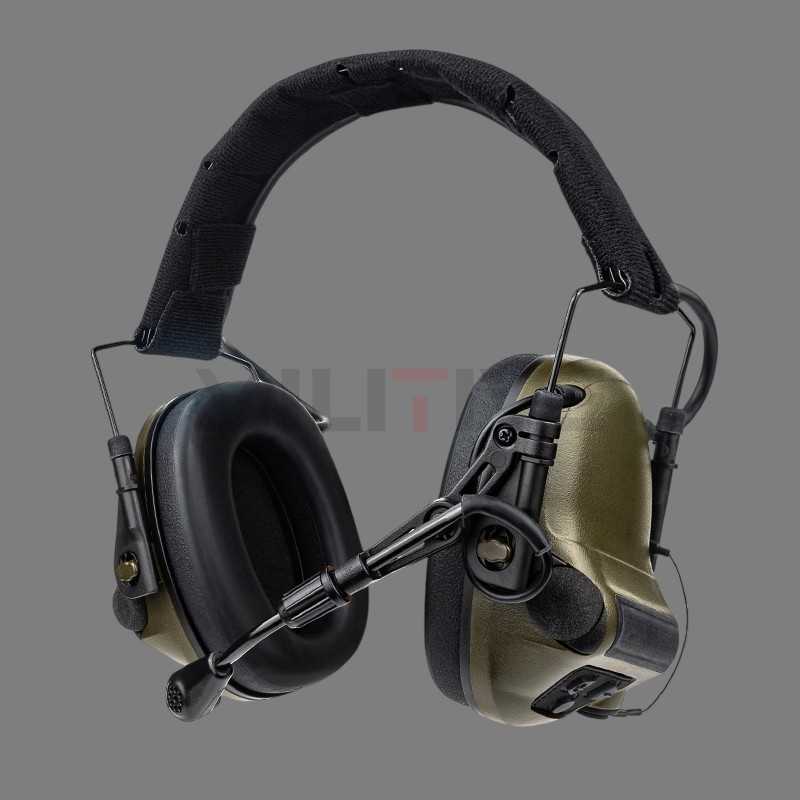 M33 MILPro Headset Tactical Communication & Hearing Protection �إåɥ��å� ����Ż��̿������İ���ݸ� ���䡼�ޥ� �Υ�������󥻥�� ��Ǽ�ʥ֥��ɡ�����������������Ź��
