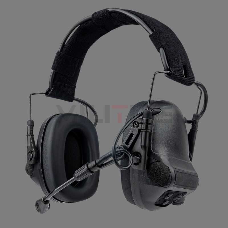 M33 MILPro Headset Tactical Communication & Hearing Protection �إåɥ��å� ����Ż��̿������İ���ݸ� ���䡼�ޥ� �Υ�������󥻥�� ��Ǽ�ʥ֥��ɡ�����������������Ź��