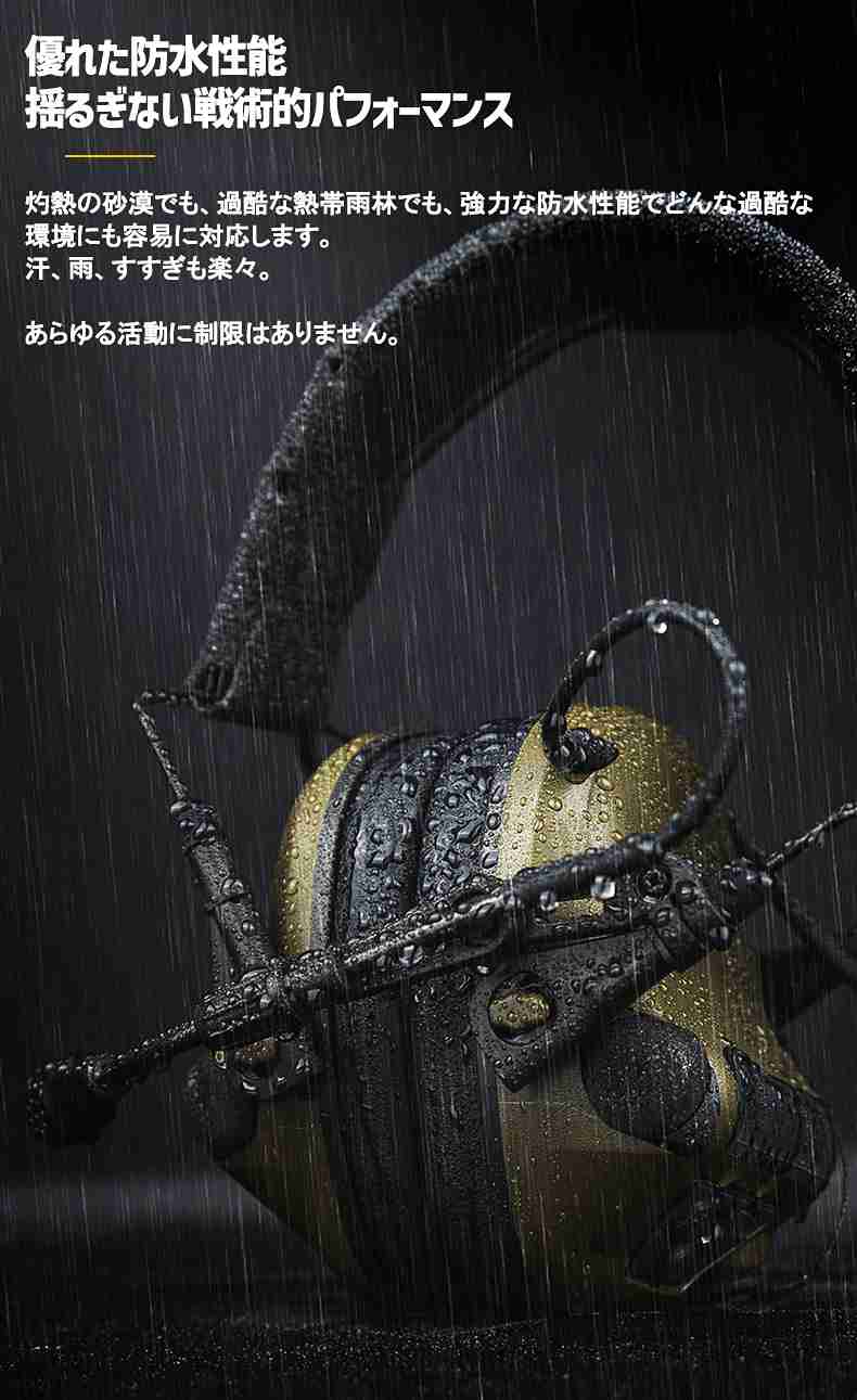 M33 MILPro Headset Tactical Communication & Hearing Protection �إåɥ��å� ����Ż��̿������İ���ݸ� ���䡼�ޥ� �Υ�������󥻥�� ��Ǽ�ʥ֥��ɡ�����������������Ź��