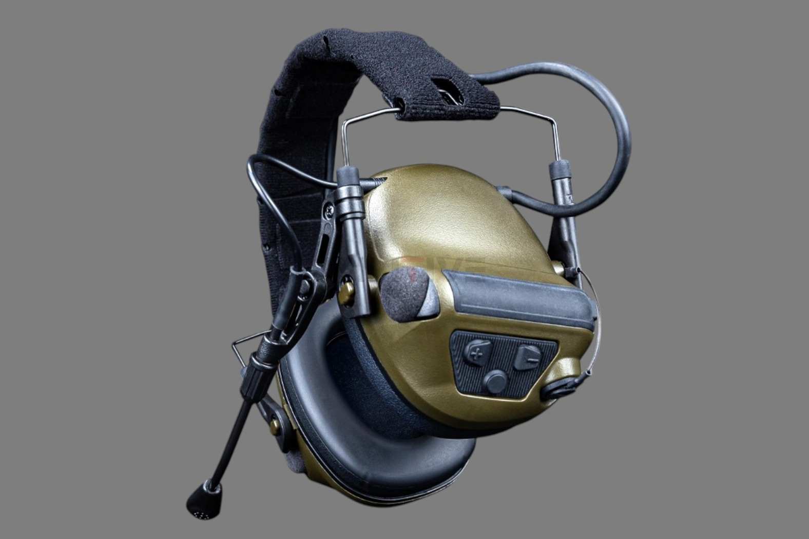M33 MILPro Headset Tactical Communication & Hearing Protection �إåɥ��å� ����Ż��̿������İ���ݸ� ���䡼�ޥ� �Υ�������󥻥�� ��Ǽ�ʥ֥��ɡ�����������������Ź��