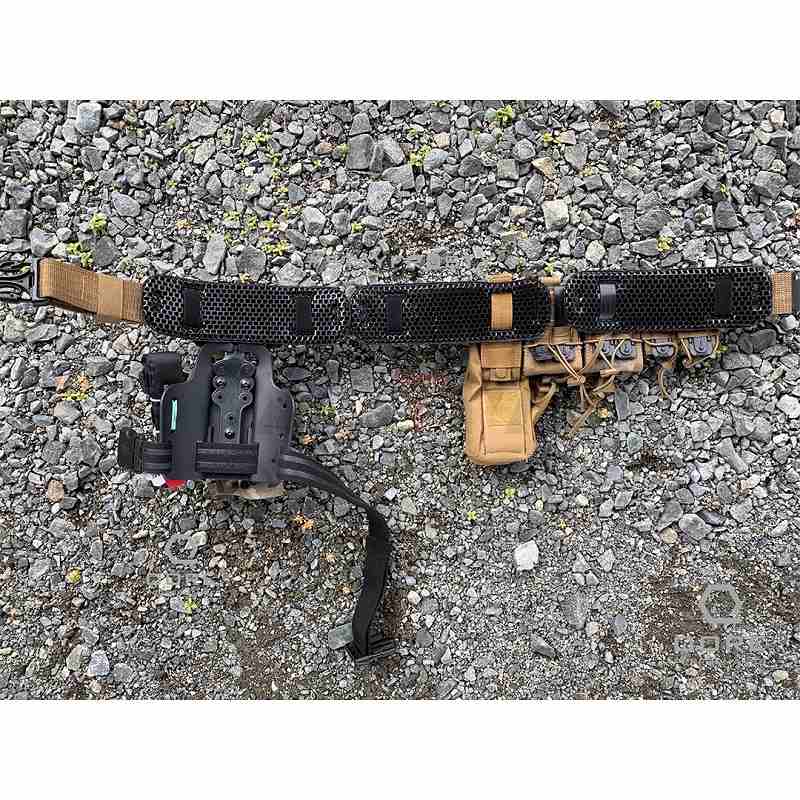 �ڤ�ͽ���ʴޤ��IceVents Classic Heavy Load Ventilated Duty Belt Pads �٥���졼����� �٥�ȥѥå�  �ƹ�Qore Performance �ƹ��ü�����Ǽ��