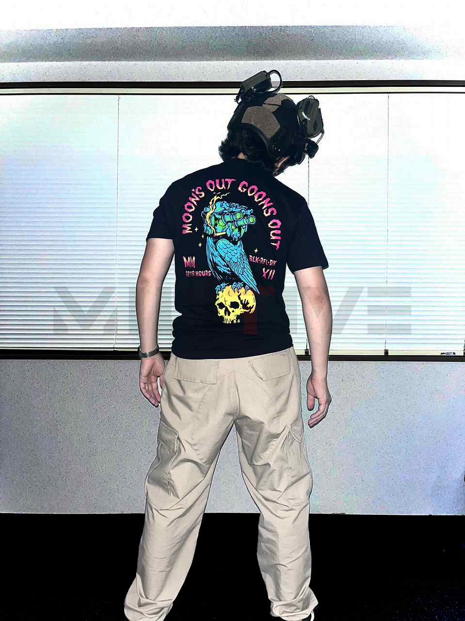 MOONS OUT BLK/NEO T����� �ƹ� Black Rifle Division ����������Ź