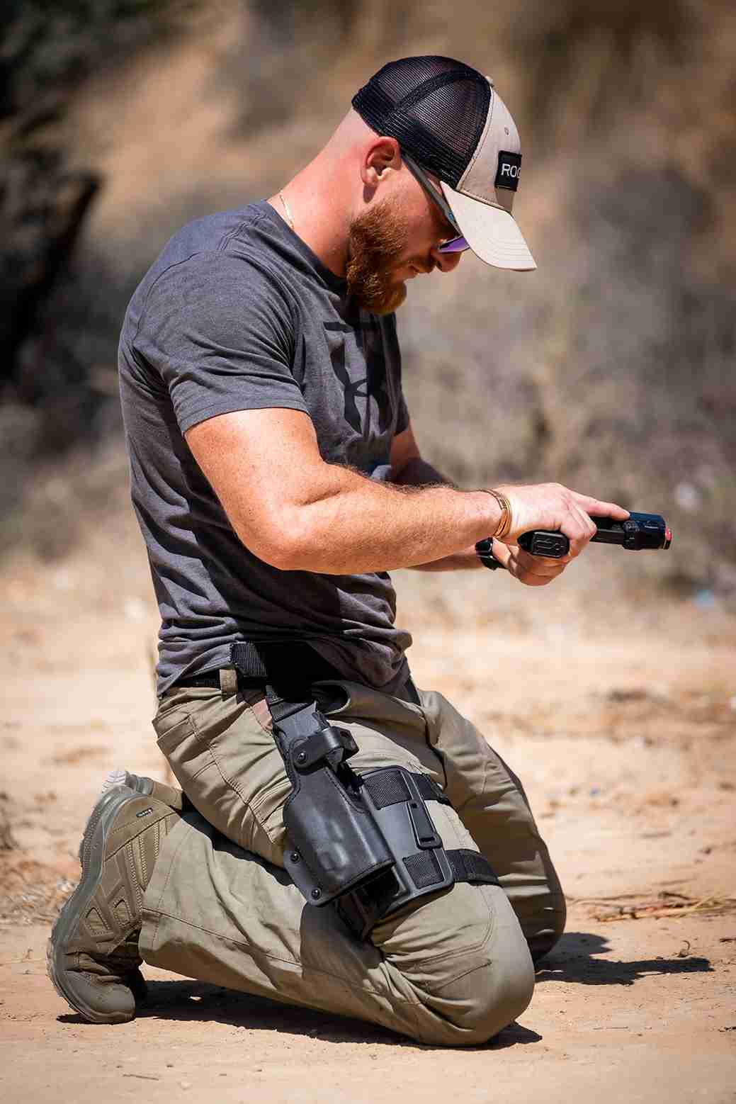 Kydex HDL Level III Drop Leg Holster / �����ǥå��� ��٥뭷 �ɥ��åץ�å��ۥ륹���� FRONT LINE HOLSTERS �����饨���ʪ