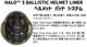 HALO 3 BALLISTIC HELMET LINER ƹ͢е§ EARоʡ ƹ Delta Three Oscar ʪ إåȥѥå Ʒѥ֥