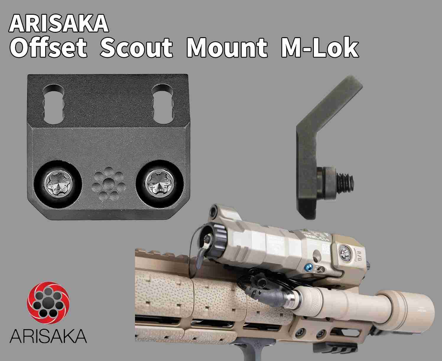 Offset Scout Mount M-Lok / ���ե��å� �������ȥޥ���� M-Lok�ѡ� Arisaka ��