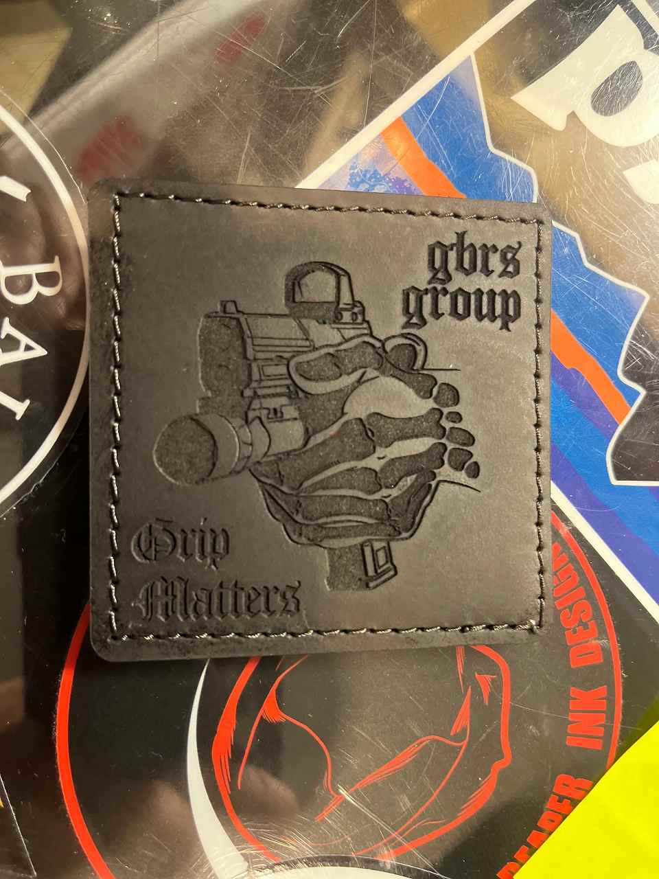 GBRS Group Grip Matters Leather Patch 쥶ѥåBald Bros