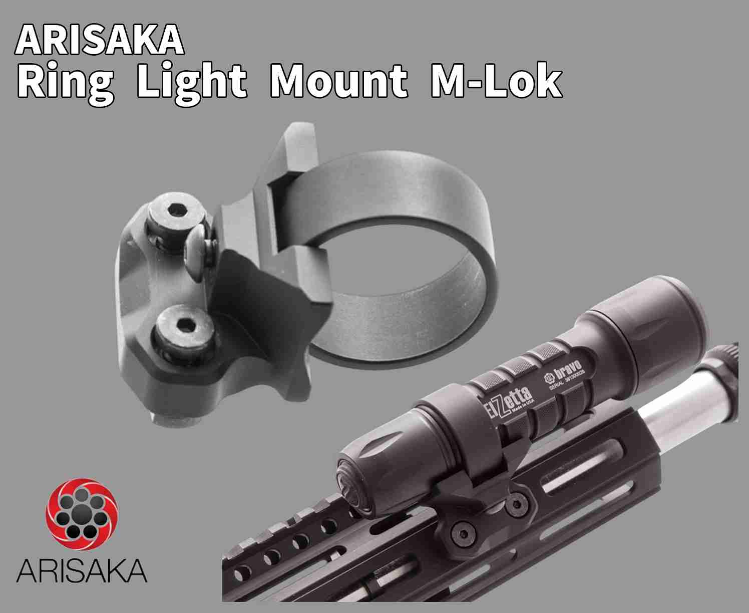 Ring Light Mount M-Lok / ��󥰥饤�ȥޥ���� M-Lok�ѡ� Arisaka ��