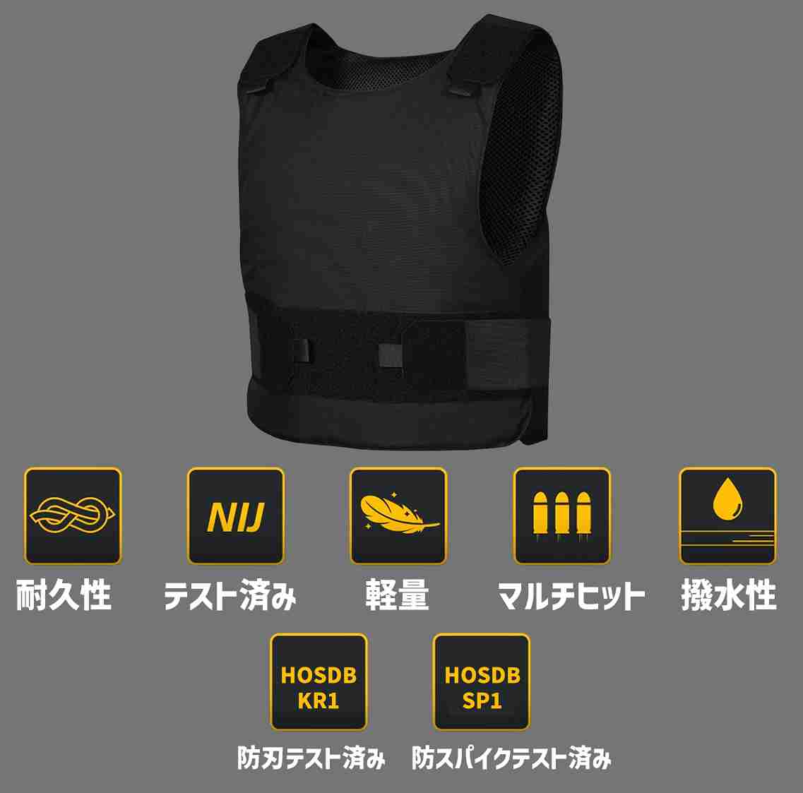 ���ơ��ɿ� Covert Comfort Vest PRO ���󥷡���ɥ���ꥢ Level��A �����ɿϥ٥��� �ޥ���ҥå����� / Level��A �ޥ���ҥå����� ��ʪ Covert Comfort Vests �����ɿϥ٥��� ������ Composites Solutions ����������Ź