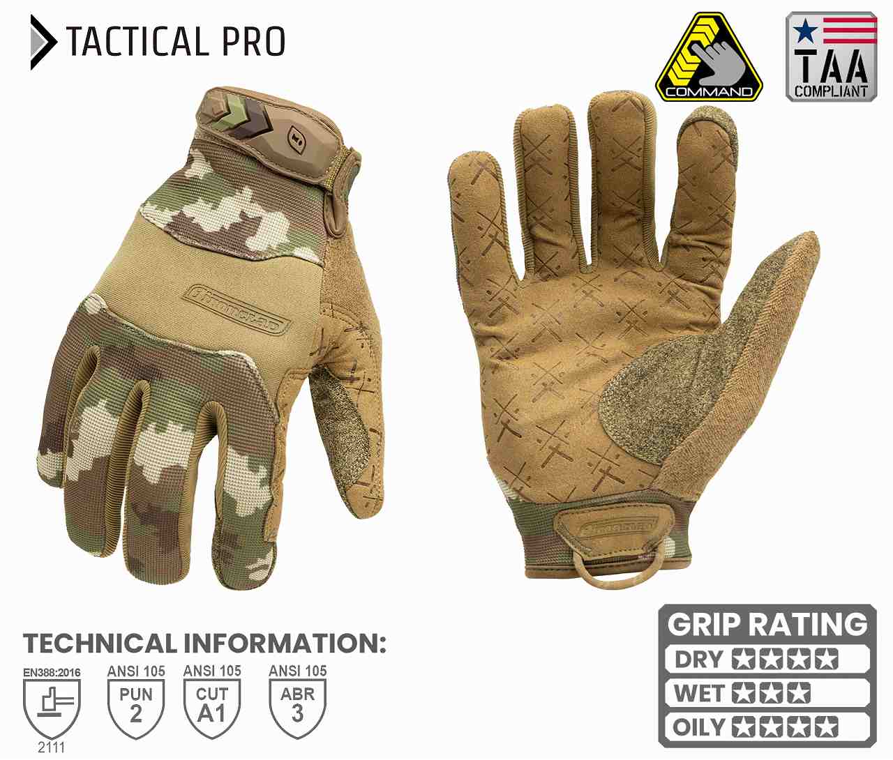 TACTICAL PRO COMMAND �����ƥ�����ץ� �ե��åȴ��Τ��륹��������ɥ�ǥ��IRON CLAD���������ǥ����顼��