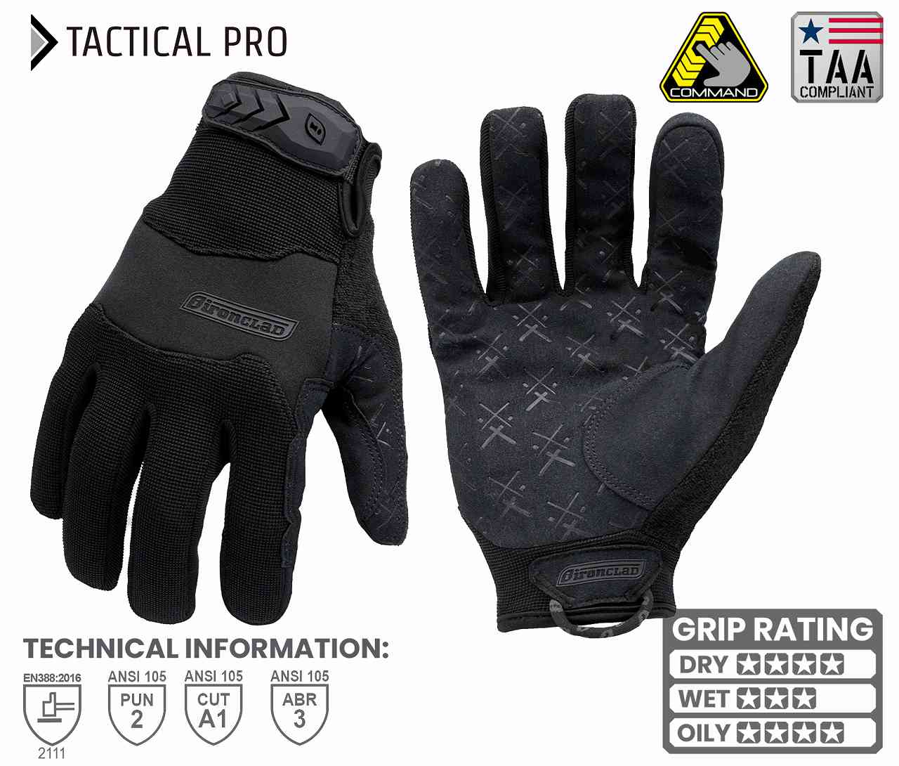 TACTICAL PRO COMMAND �����ƥ�����ץ� �ե��åȴ��Τ��륹��������ɥ�ǥ��IRON CLAD���������ǥ����顼��