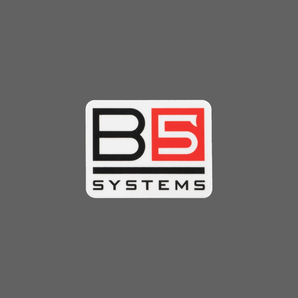 STICKER 5 PACK B5 Systems