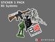 STICKER 5 PACK B5 Systems