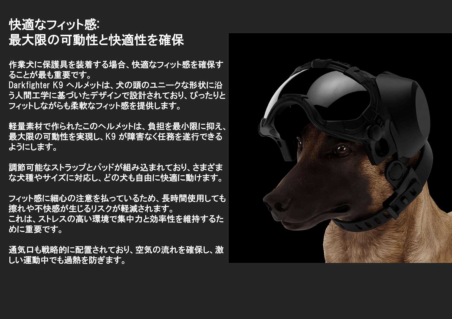 DARKFIGHTER K9 Helmet Kit - Gen5 Dark Systems ƹ񷳻Ǽʥ֥ Ź
