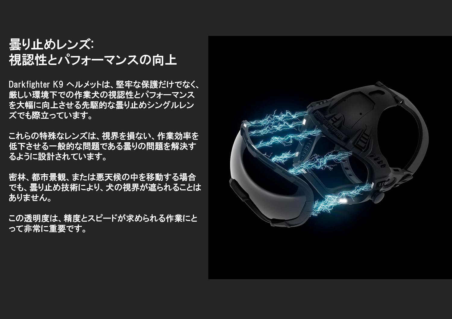 DARKFIGHTER K9 Helmet Kit - Gen5 Dark Systems ƹ񷳻Ǽʥ֥ Ź