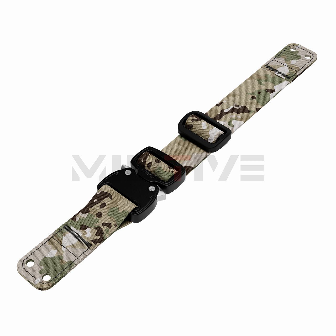 DarkFighter Collar with COBRA���Buckle ���� ���åץ��졼�� COBRA �Хå����դ� Dark Systems �ƹ񷳻�����Ǽ�ʥ֥���