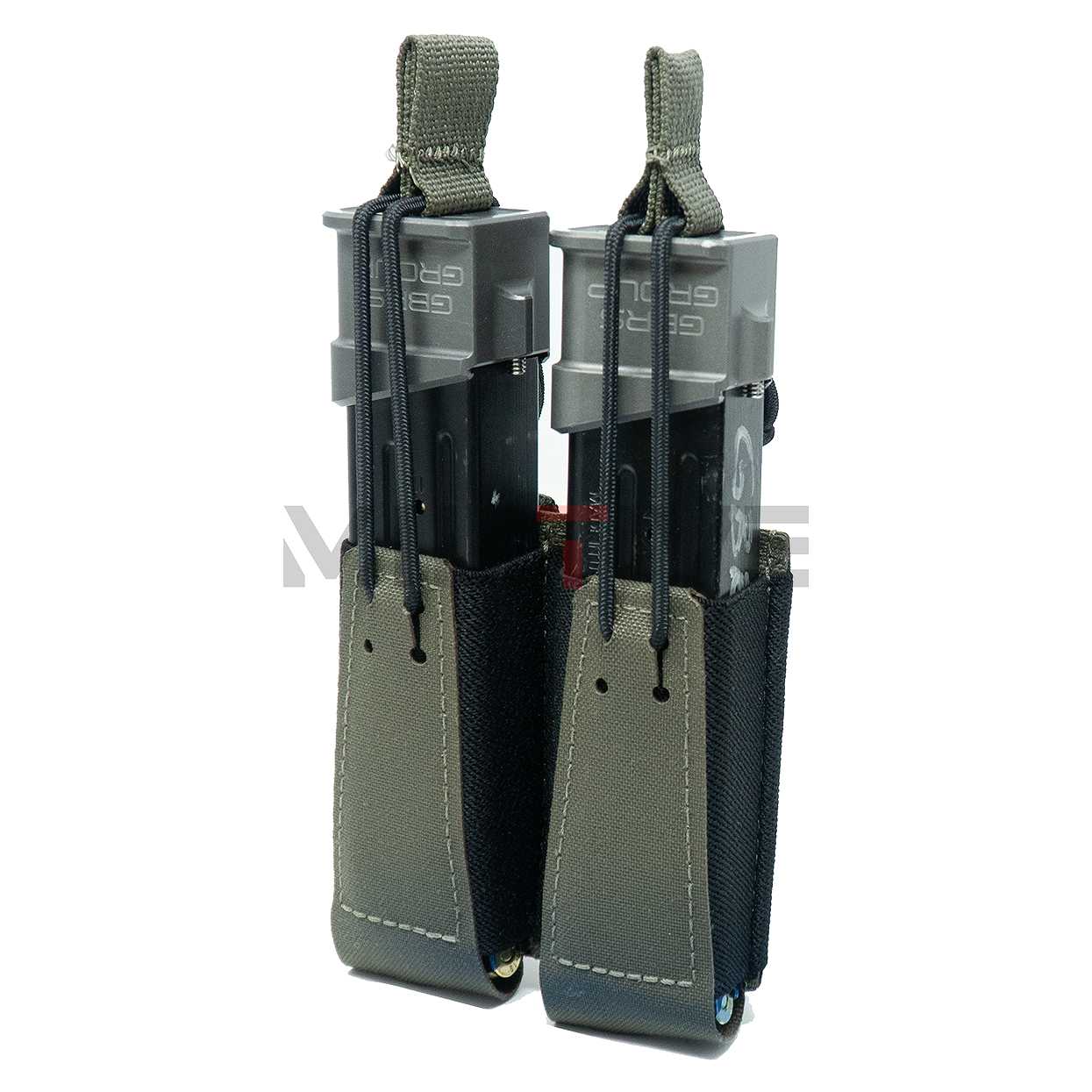 GBRS Group Double Pistol Magazine Pouch - Bungee Retention�����֥�ԥ��ȥ�ޥ�����ݡ��� �Х󥸡���ƥ󥷥��GBRS Group������������Ź