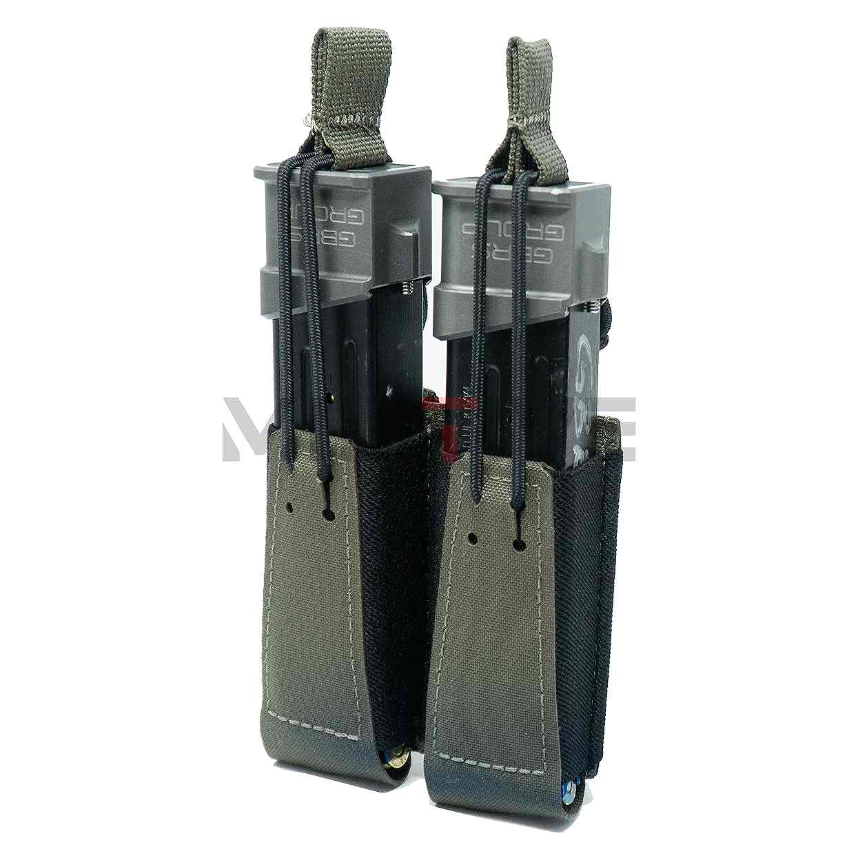 GBRS Group Double Pistol Magazine Pouch - Bungee Retention�����֥�ԥ��ȥ�ޥ�����ݡ��� �Х󥸡���ƥ󥷥��GBRS Group������������Ź