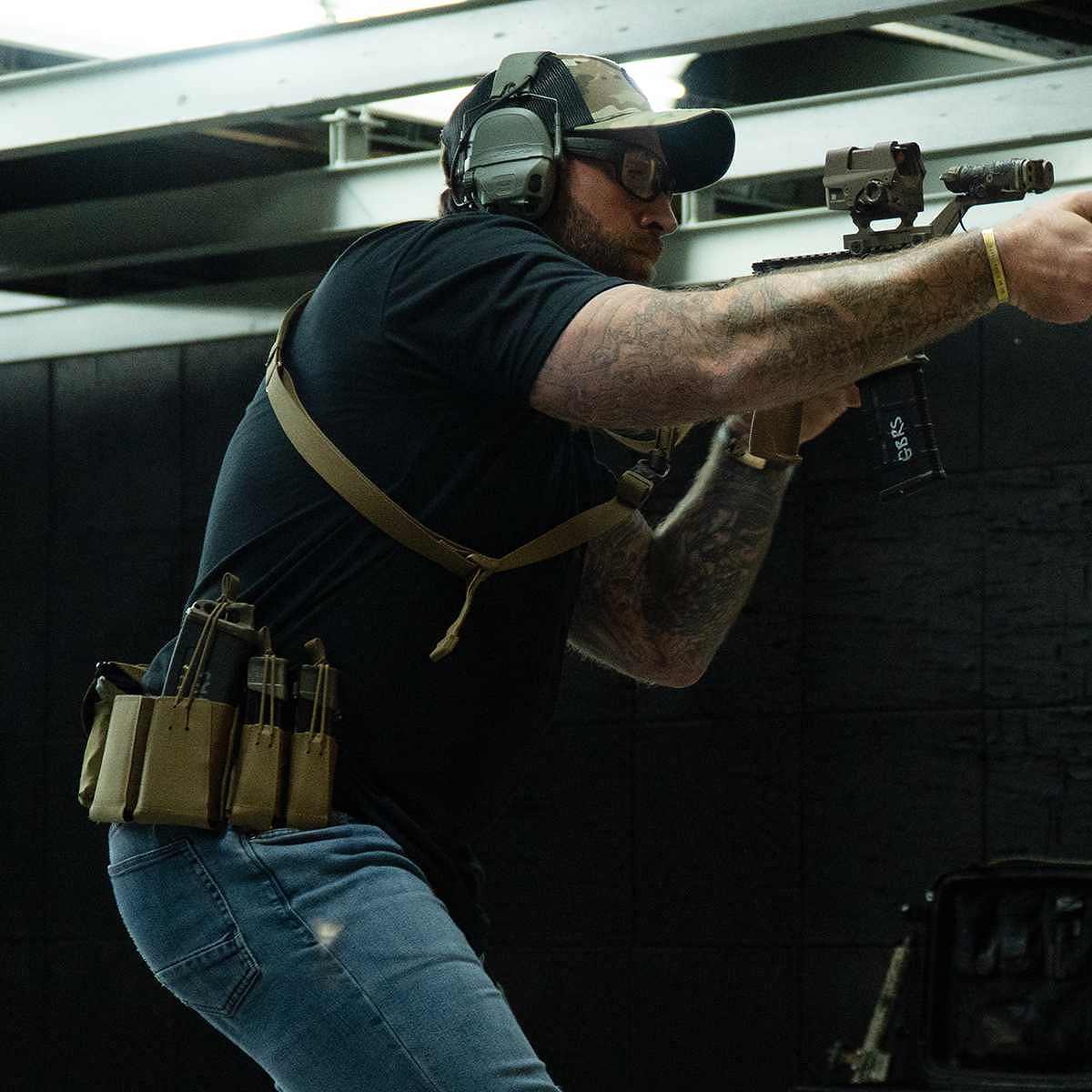 GBRS Group Double Pistol Magazine Pouch - Bungee Retention�����֥�ԥ��ȥ�ޥ�����ݡ��� �Х󥸡���ƥ󥷥��GBRS Group������������Ź