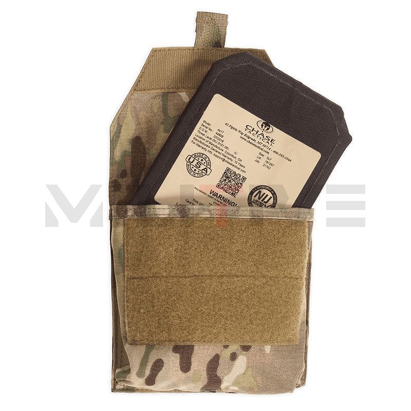 MOLLE Side Armor Plate Pockets (Set of 2) Chase Tactical / �����ɥ����ޡ� �ץ졼�� �ݡ��� ��2�ĥ��åȡ˼�ʪUS Mil-Spec IR�����Ѥߡ��ƹ��������Ǽ��